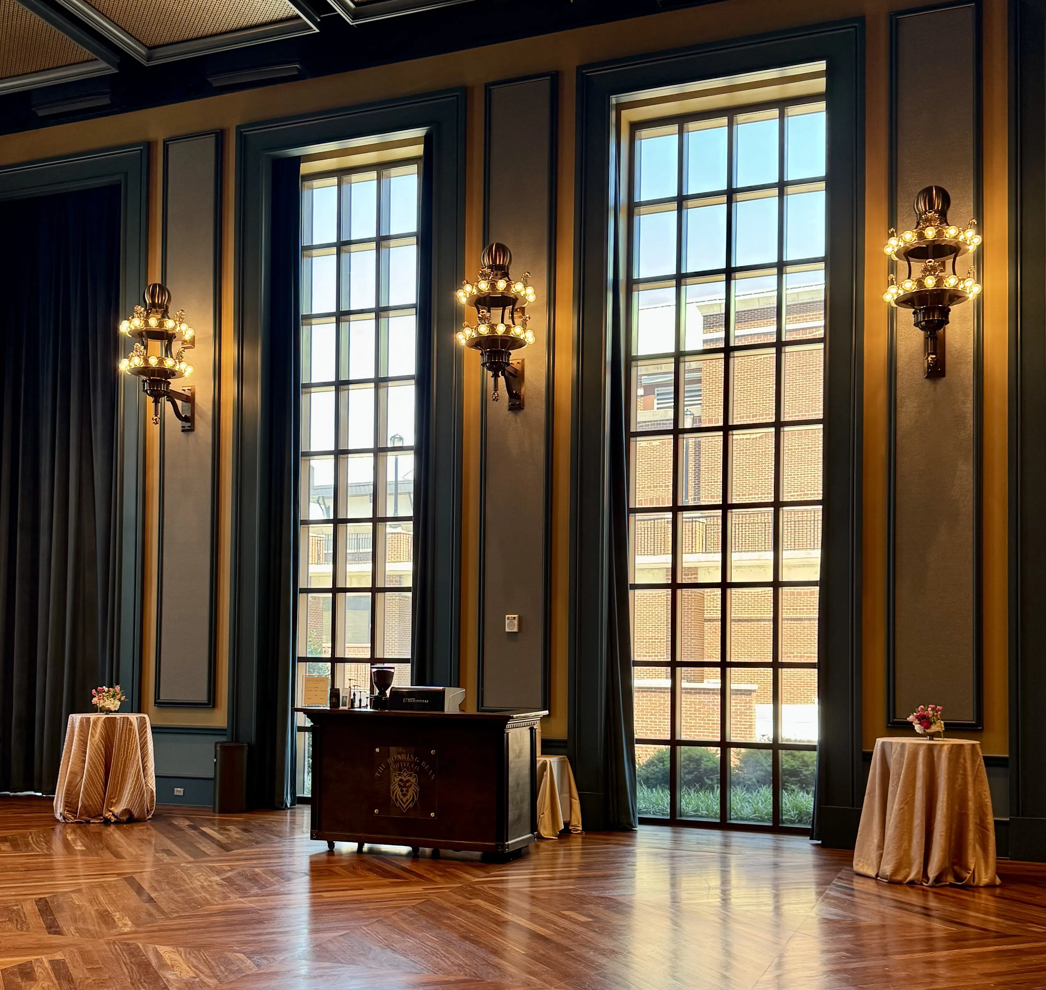 The Roaring Bean espresso bar at the Wed Society Nashville book release at the Fisher Center